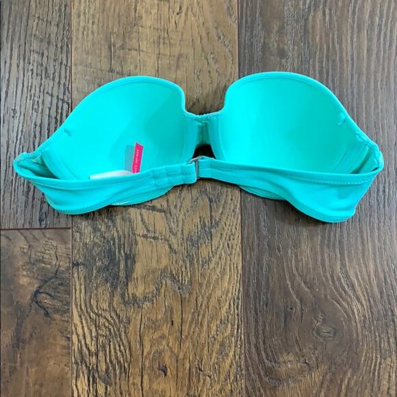 Victoria’s Secret Aqua Bikini Strapless Top - Picture 2 of 6